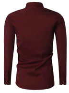 Camisa Elegante de Manga Larga con Botones