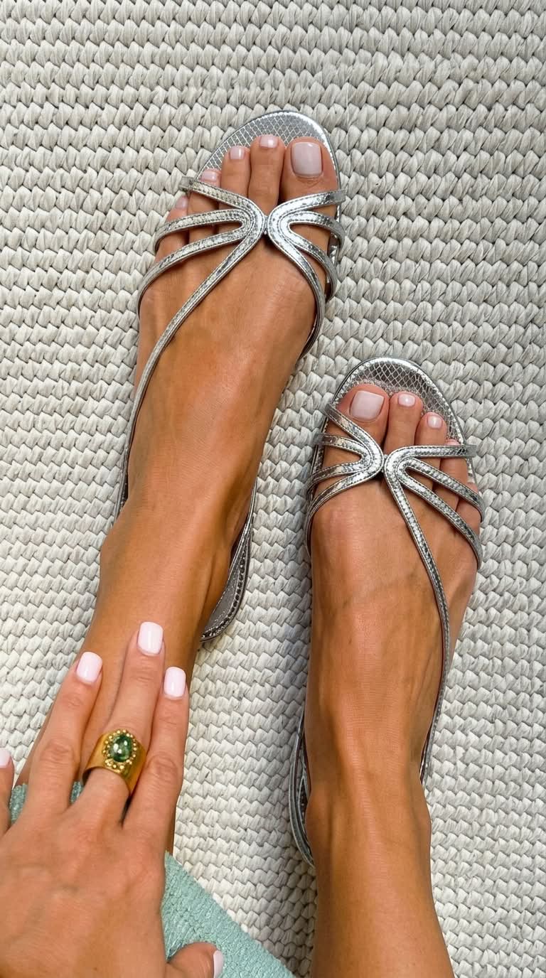 Camille™ | Sandalias Doradas Elegancia Veraniega