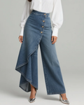 Audrey | Pantalón vaquero cruzado