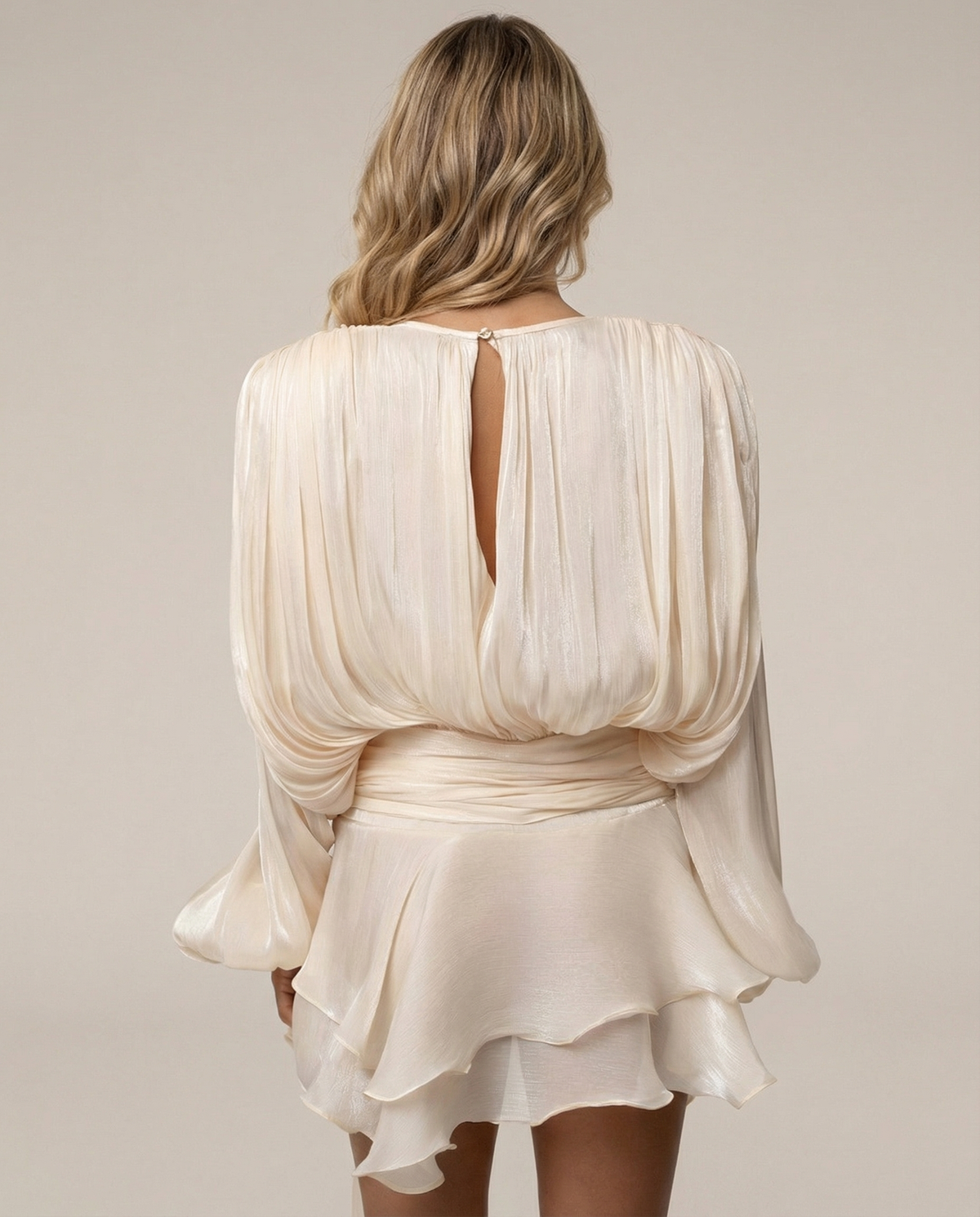 Eve| Vestido Mini Drapeado