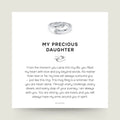 Mi preciosa hija - Anillo de abrazo