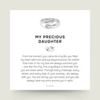 Mi preciosa hija - Anillo de abrazo