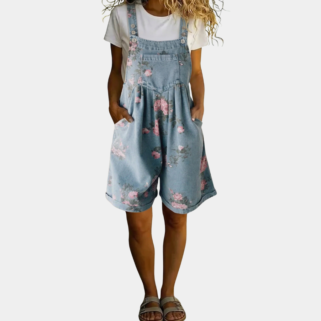 Judy | Mono vaquero floral lavado vintage