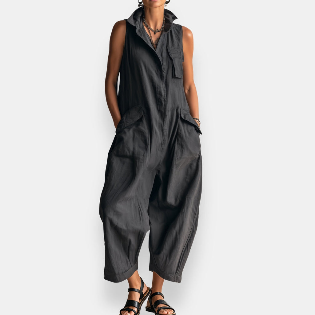 Constance | Mono oversize sin mangas y cuello alto