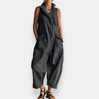 Constance | Mono oversize sin mangas y cuello alto