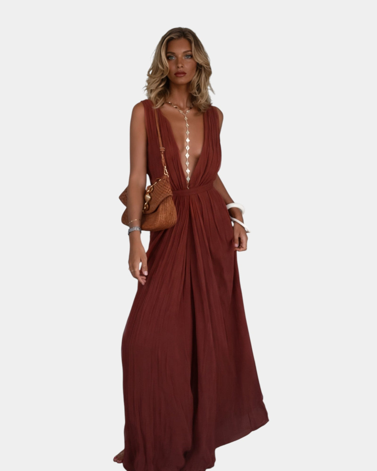 Aveline | Mono elegante con escote en V
