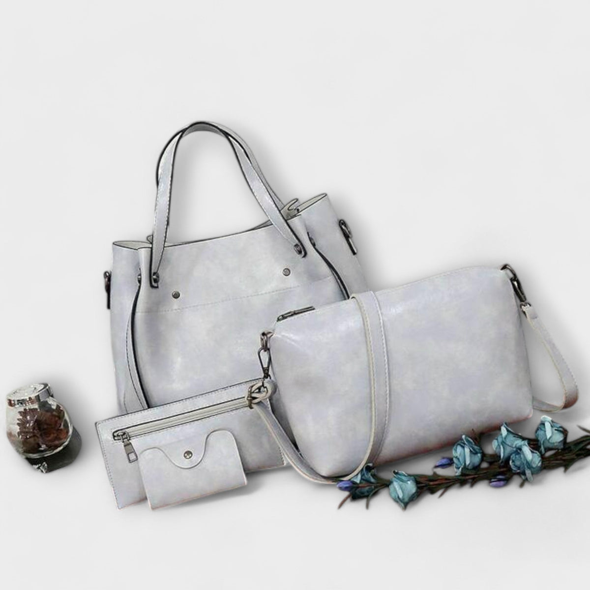 Azura | Conjunto Vintage de 4 Bolsos