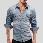 Camisa Vaquera de Estilo Moderno