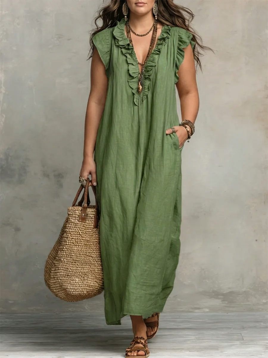 Cecilia | Vestido Maxi Elegante de Verano