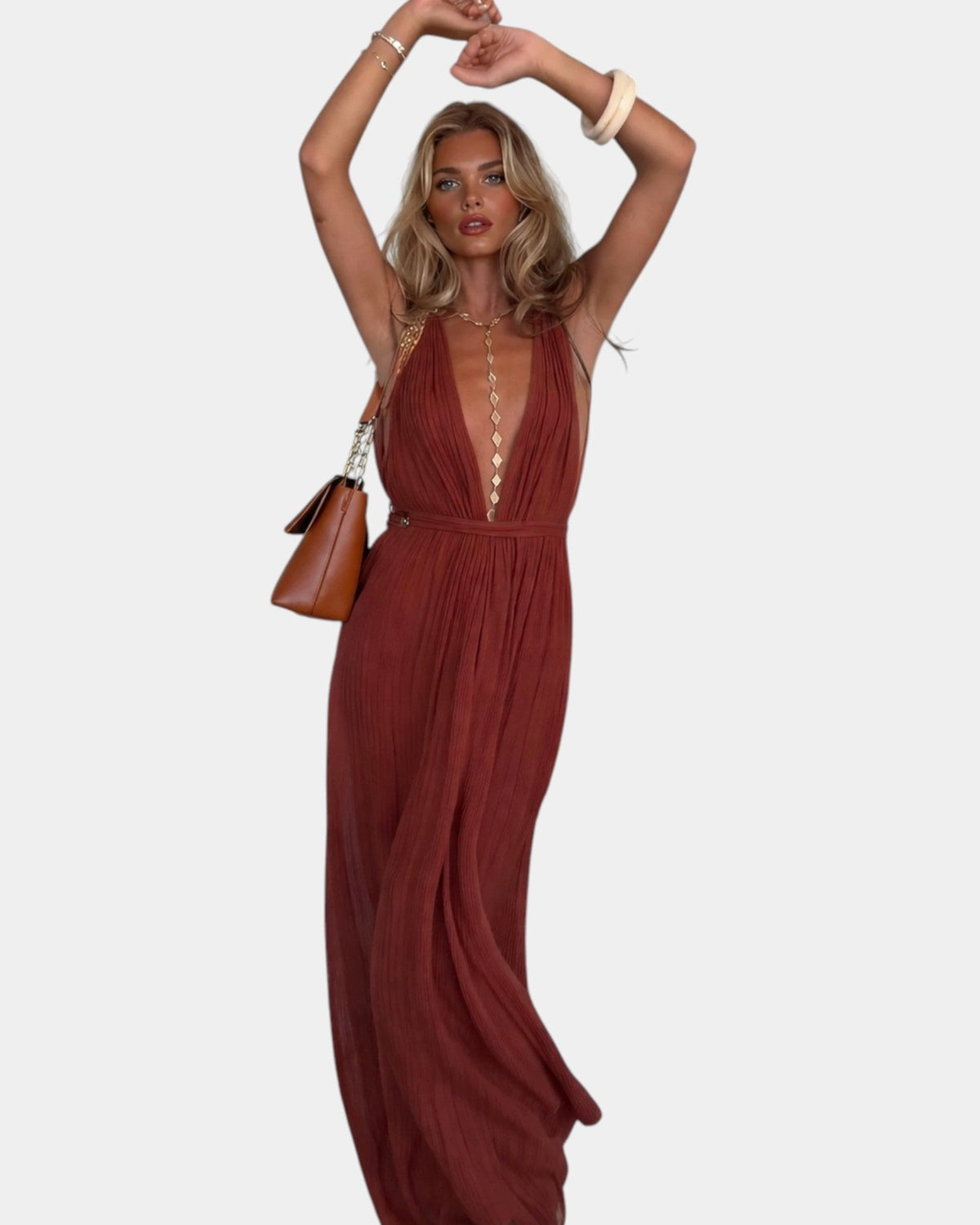 Aveline | Mono elegante con escote en V