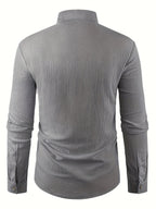 Camisa Ligera de Algodón de Manga Larga