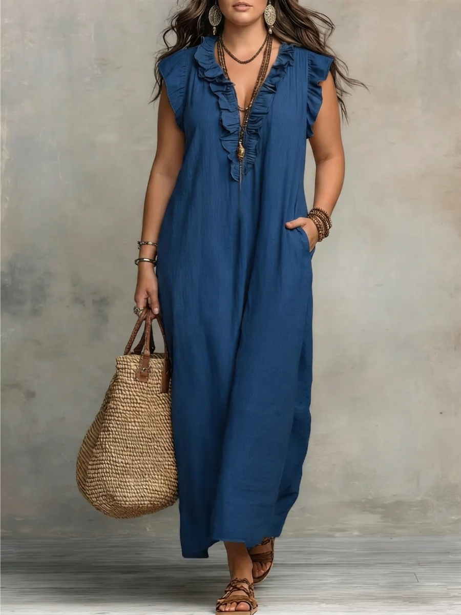Cecilia | Vestido Maxi Elegante de Verano