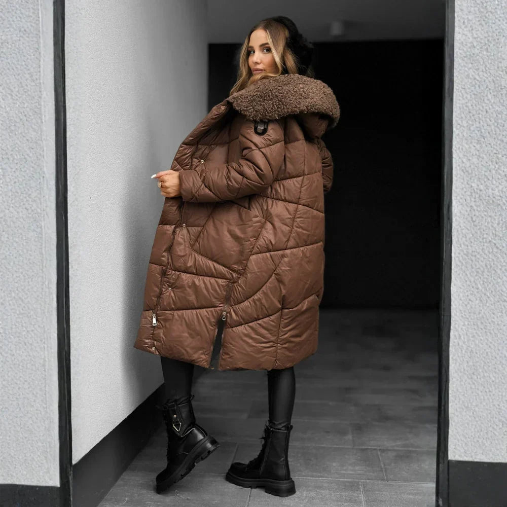 Elena | Abrigo de Invierno Acolchado