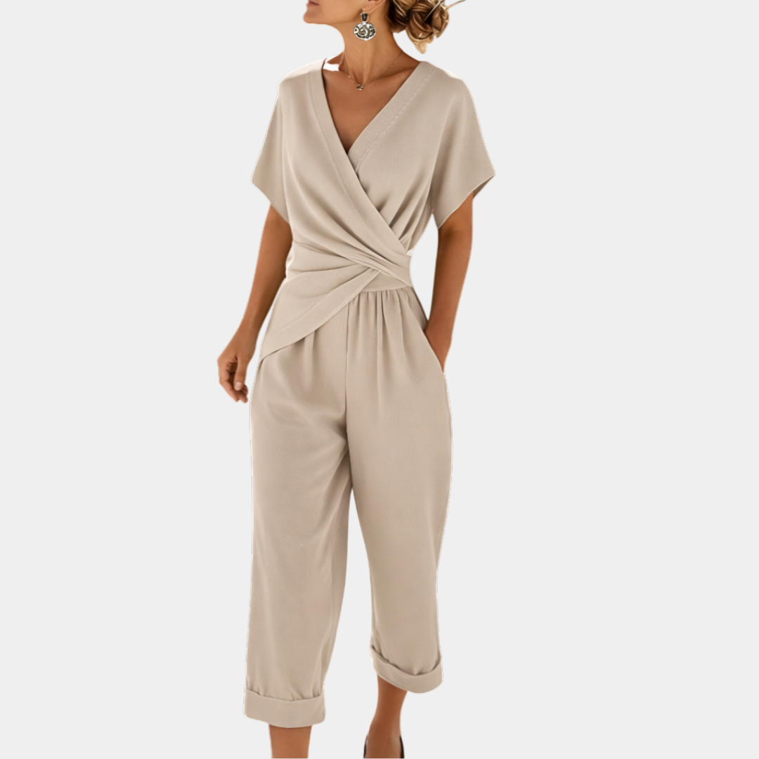 Laura | Conjunto elegante de dos piezas