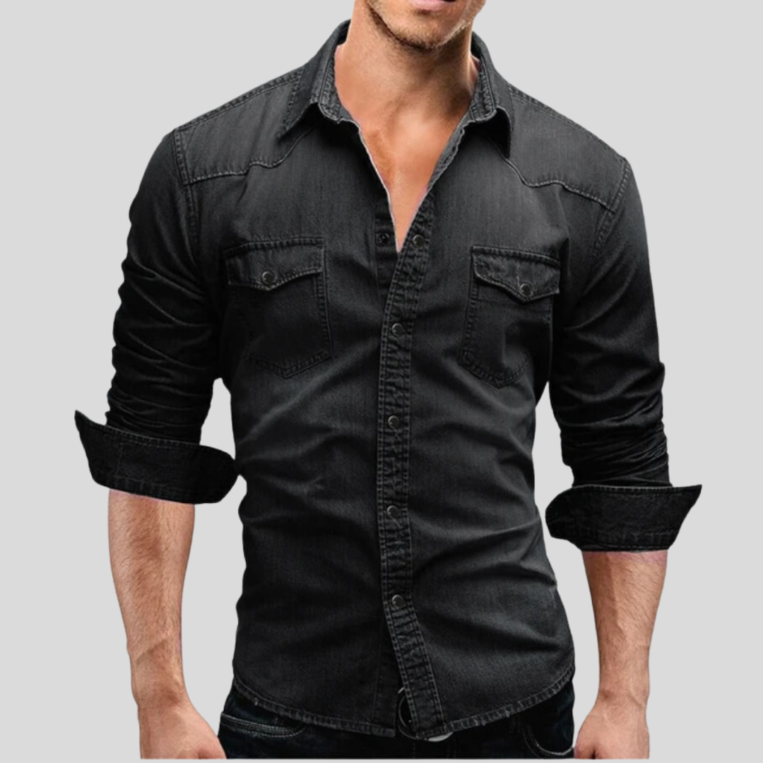 Camisa Vaquera de Estilo Moderno
