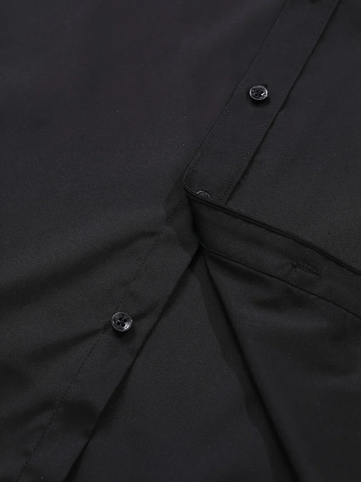 Camisa Elegante de Manga Larga con Botones