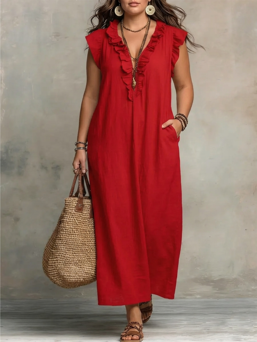 Cecilia | Vestido Maxi Elegante de Verano