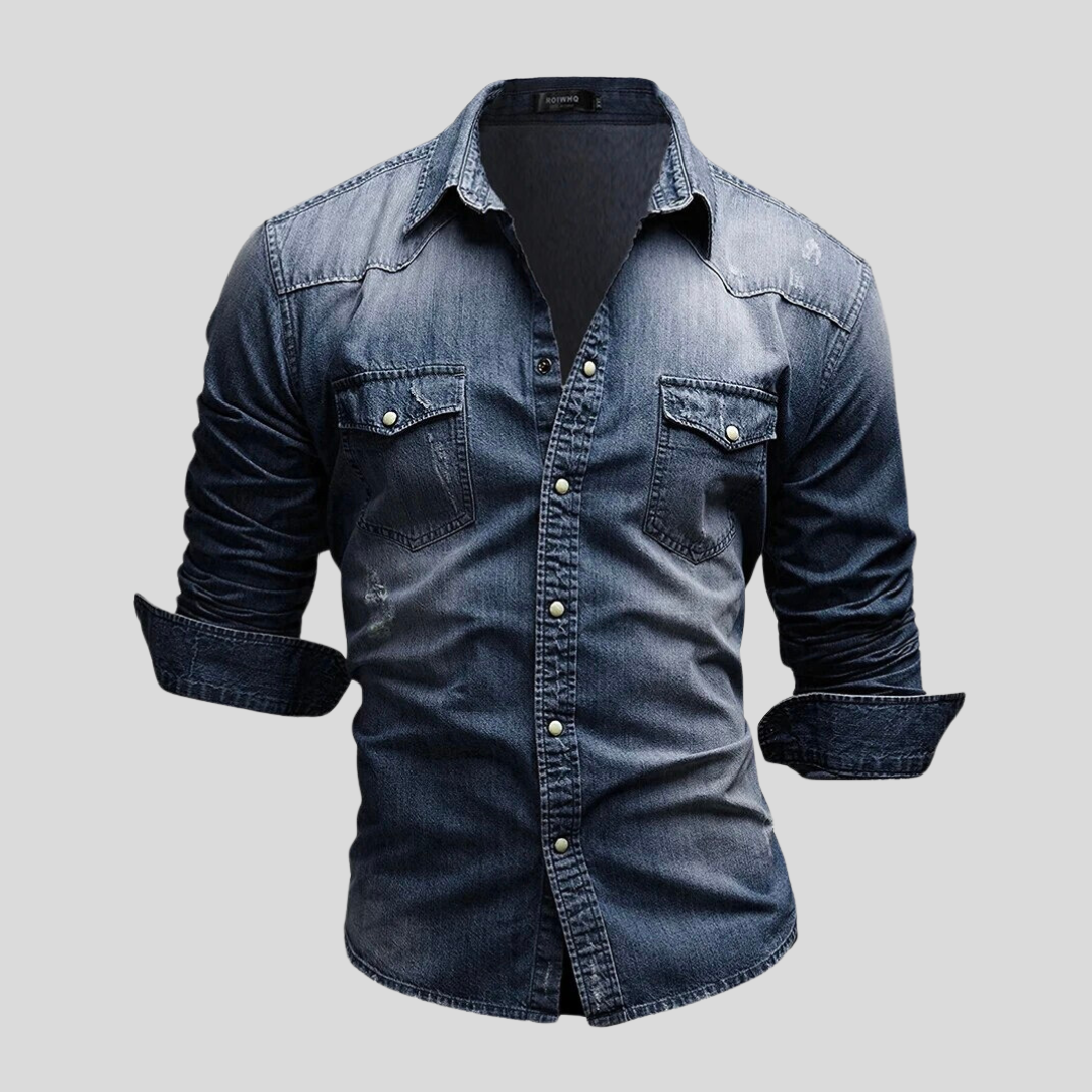 Camisa Vaquera de Estilo Moderno