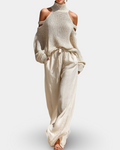 Camile | Conjunto moderno de punto y pantalón