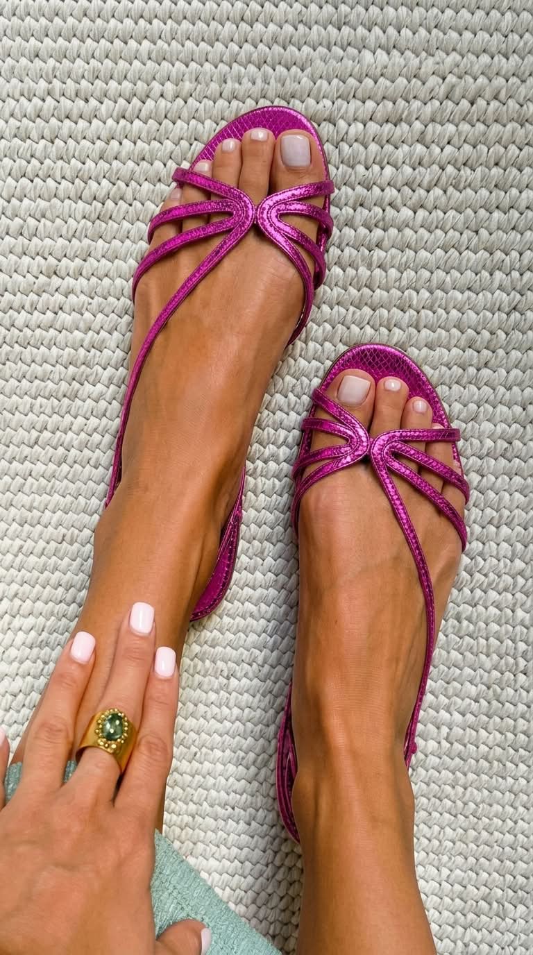 Camille™ | Sandalias Doradas Elegancia Veraniega