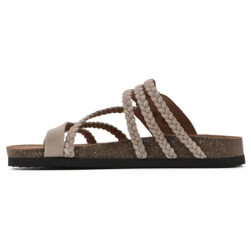 Lucía™ | Sandalias Ortopédicas con Correas Trenzadas