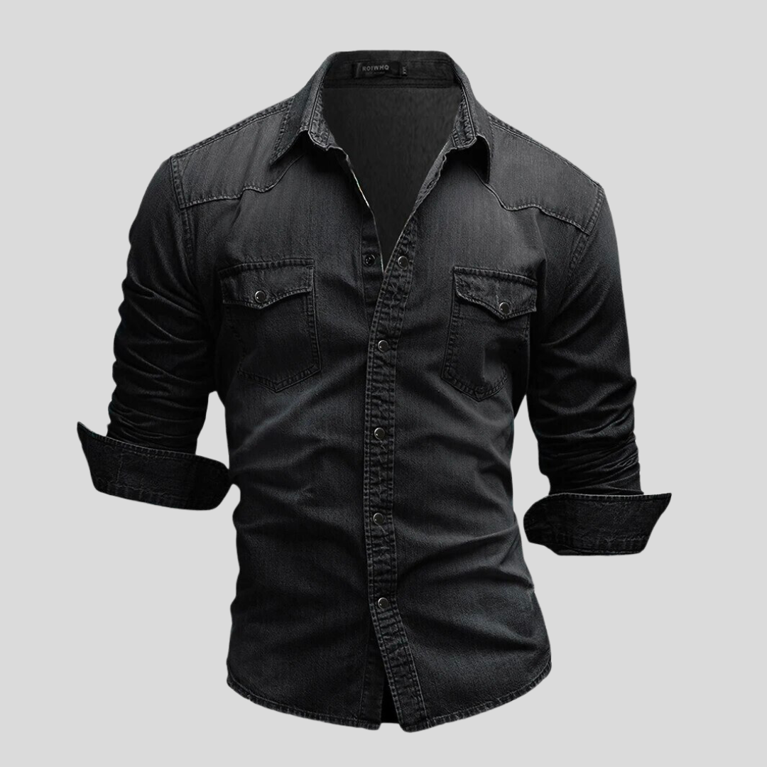 Camisa Vaquera de Estilo Moderno