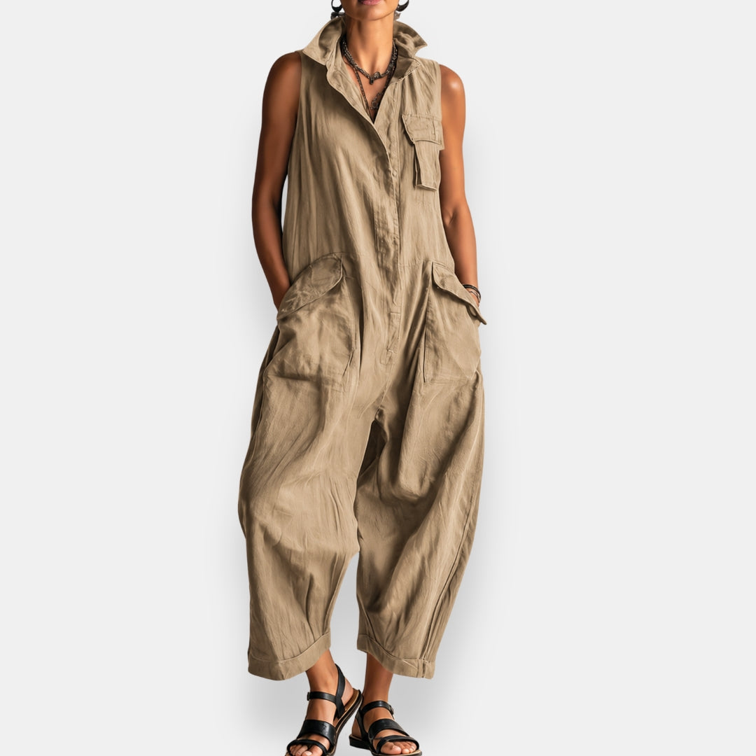 Constance | Mono oversize sin mangas y cuello alto