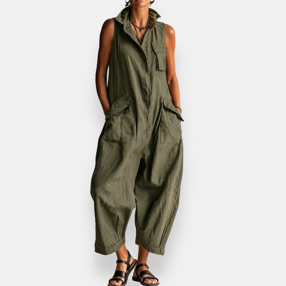 Constance | Mono oversize sin mangas y cuello alto