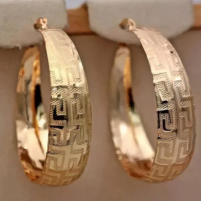 Pendientes Étnicos Vintage Dorados
