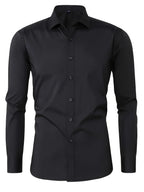 Camisa Elegante de Manga Larga con Botones