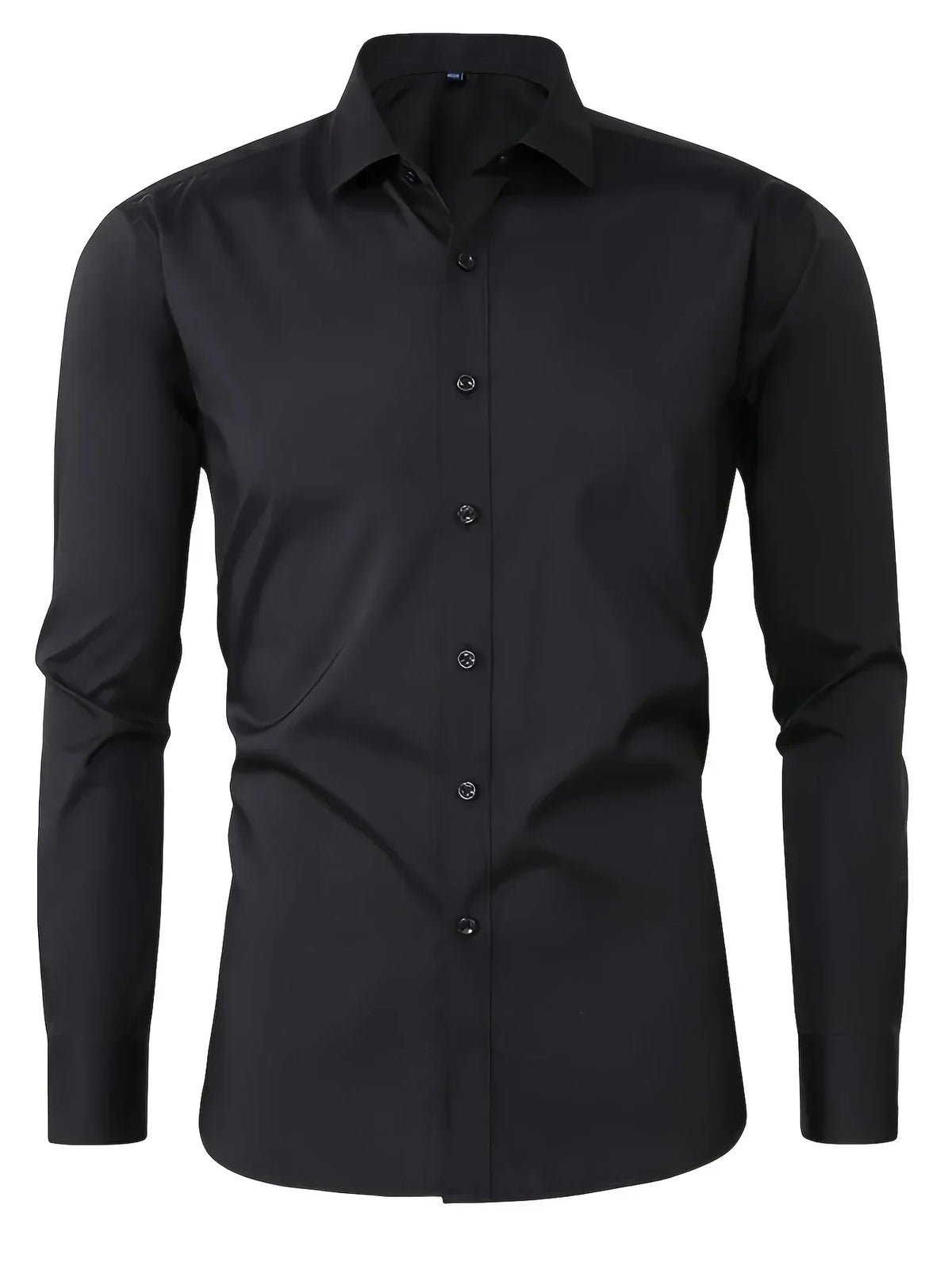 Camisa Elegante de Manga Larga con Botones
