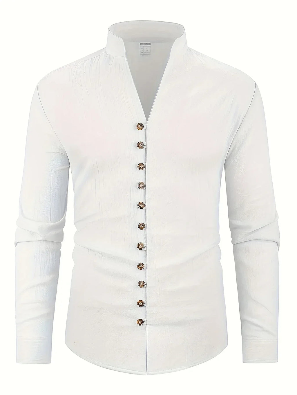 Camisa Ligera de Algodón de Manga Larga