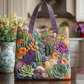 Bolsa Artesanal - Jardín de Suculentas