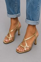 Soleil™ | Sandalias Doradas Encanto Veraniego