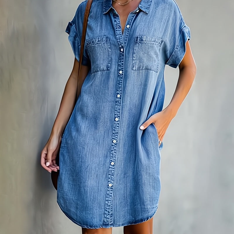 Helen | Vestido camisero abotonado