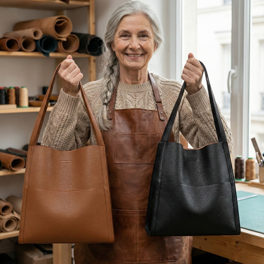 Elena™ | Elegante Bolso Bandolera de Cuero