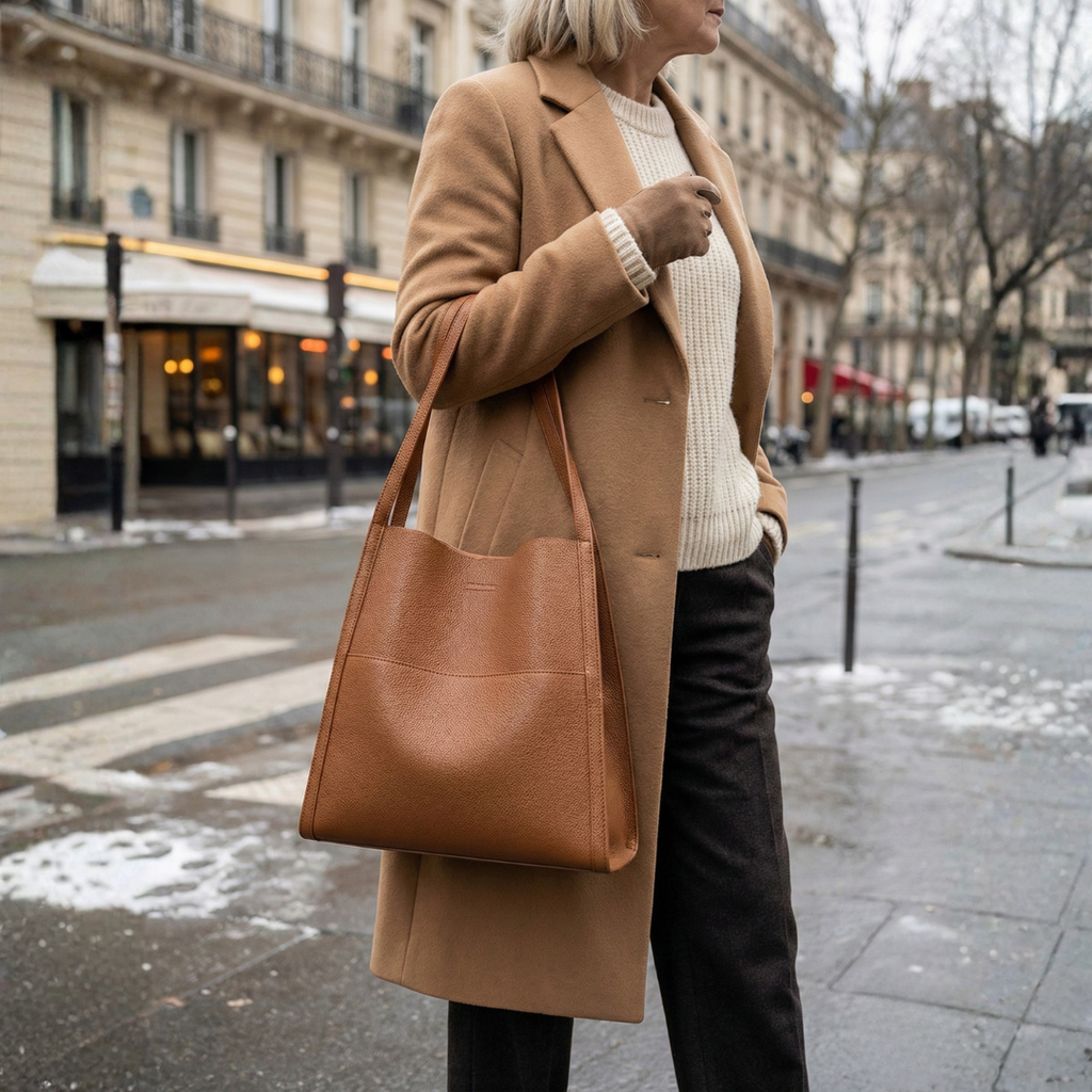 Elena™ | Elegante Bolso Bandolera de Cuero