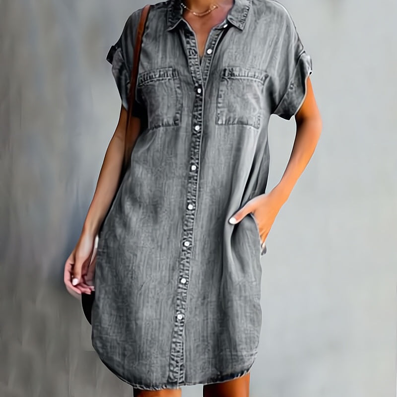 Helen | Vestido camisero abotonado