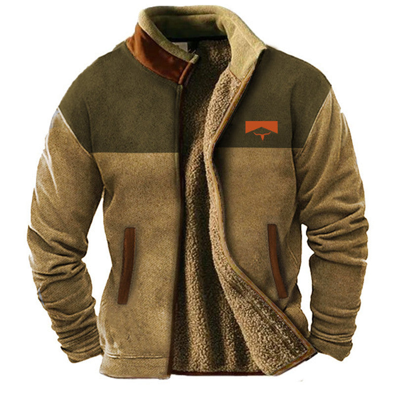 FrostRebel | Chaqueta de Forro Polar Elegante con Forro Térmico