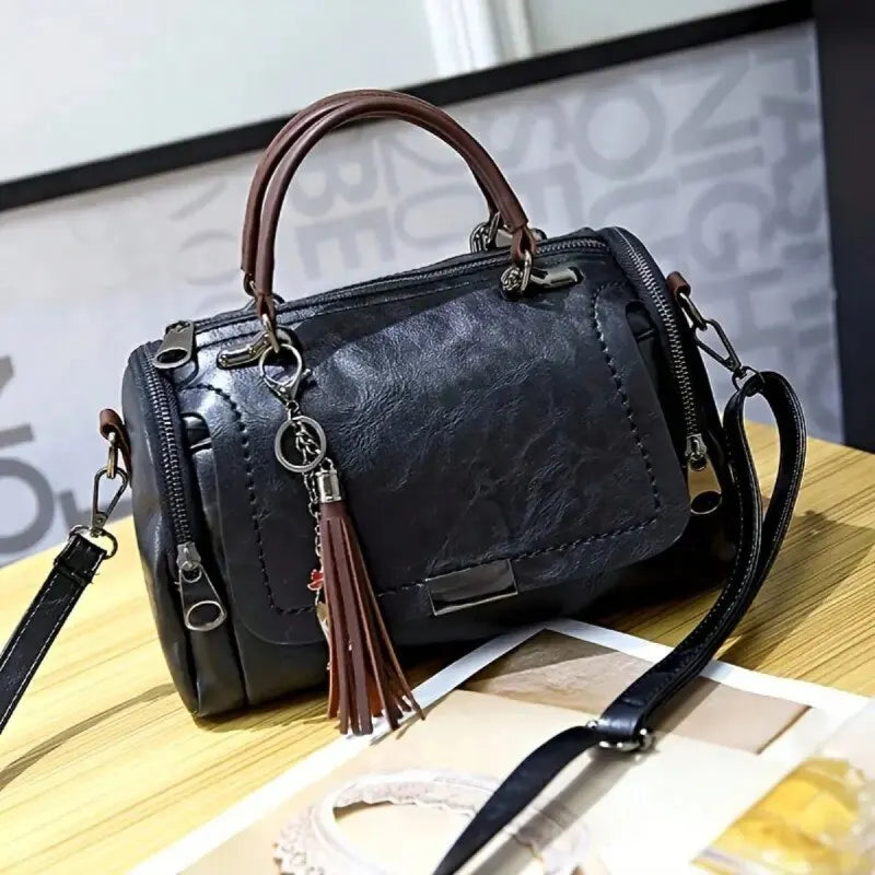 Julie™ | Bolso de Cuero Texturizado