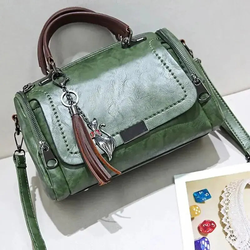 Julie™ | Bolso de Cuero Texturizado