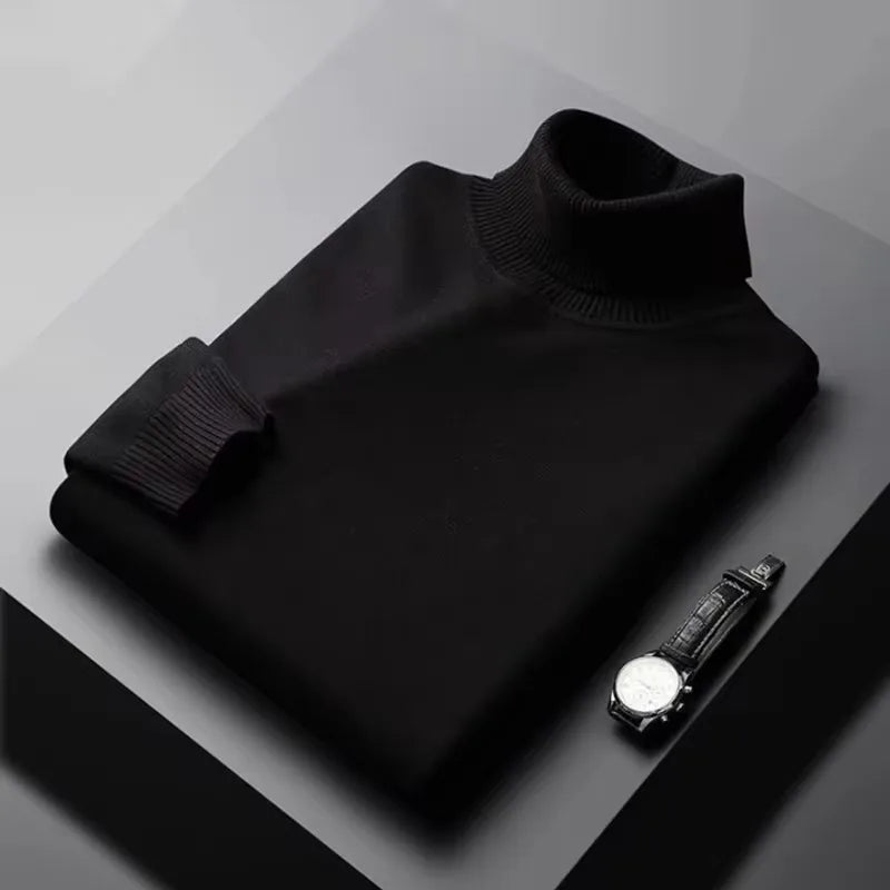 JERSEY DE CUELLO ALTO DE CACHEMIRA