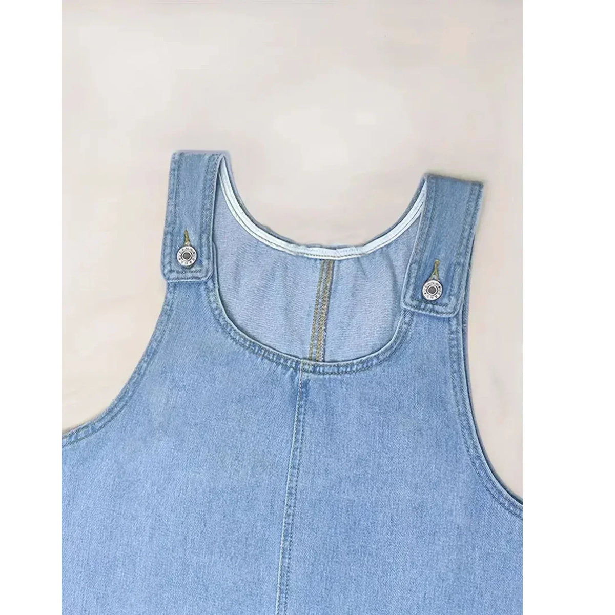 Saylor | Vestido relajado efecto vaquero