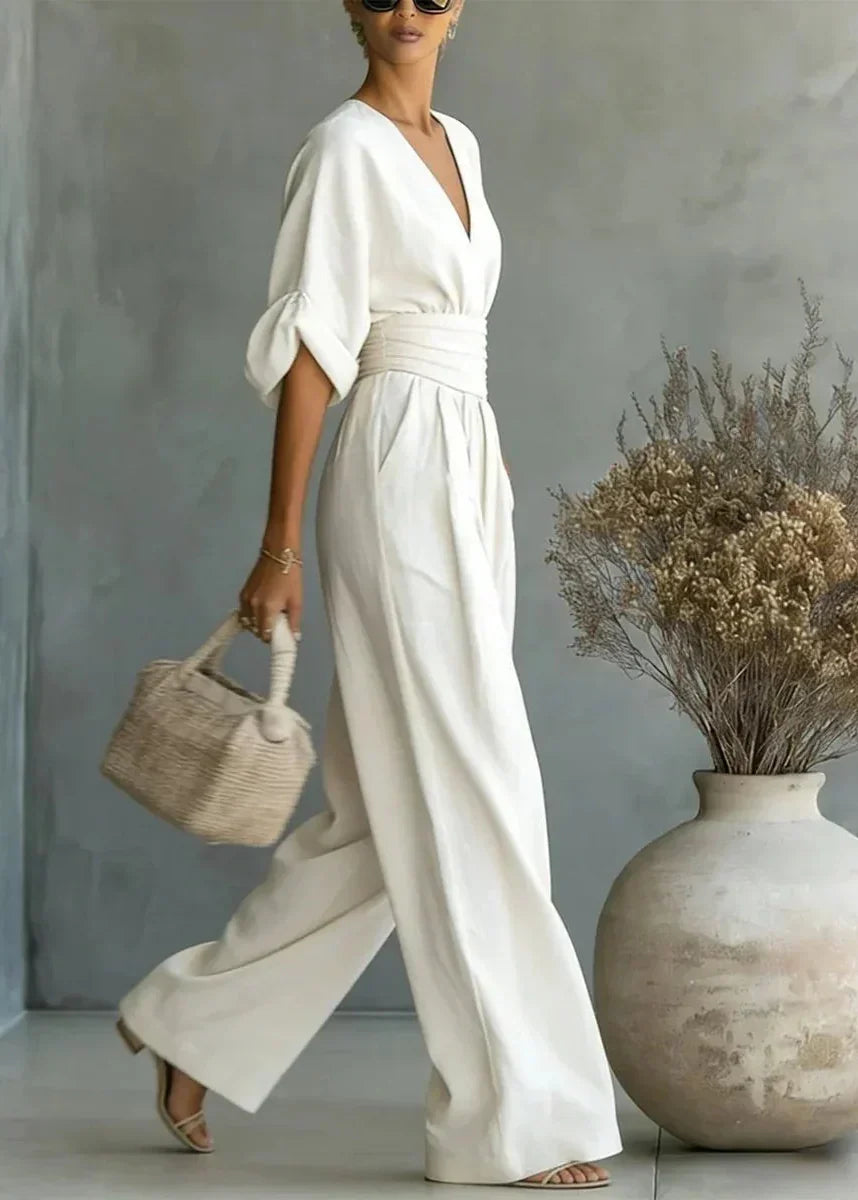 Sienna | Mono esencial con escote en V