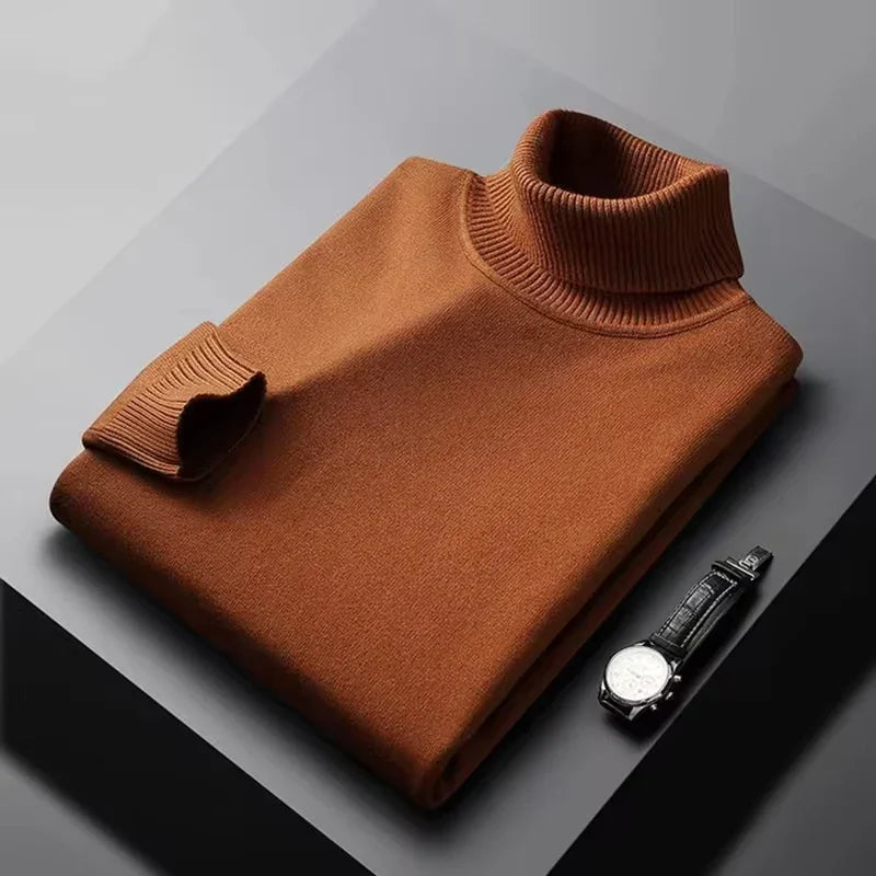 JERSEY DE CUELLO ALTO DE CACHEMIRA