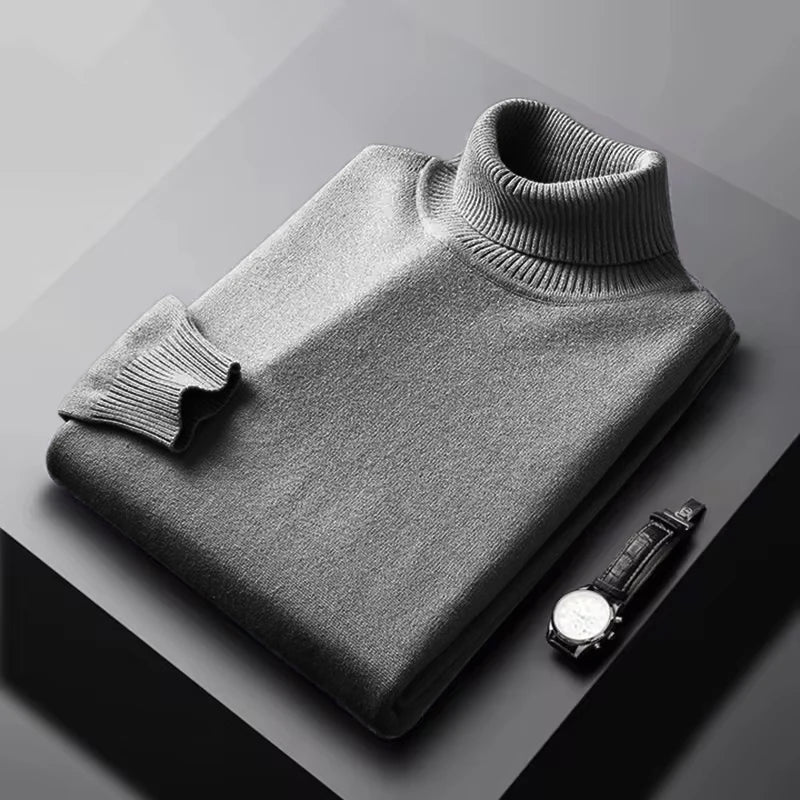JERSEY DE CUELLO ALTO DE CACHEMIRA