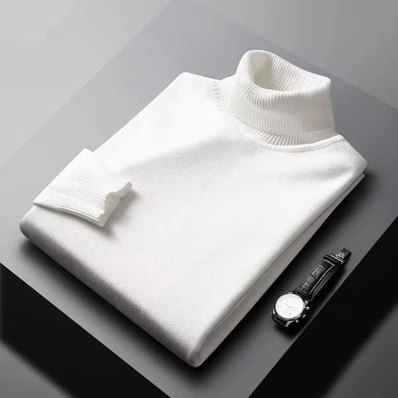 JERSEY DE CUELLO ALTO DE CACHEMIRA