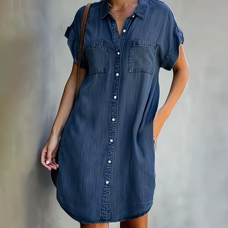 Helen | Vestido camisero abotonado