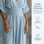 Margot | Mono de talle alto y pierna ancha