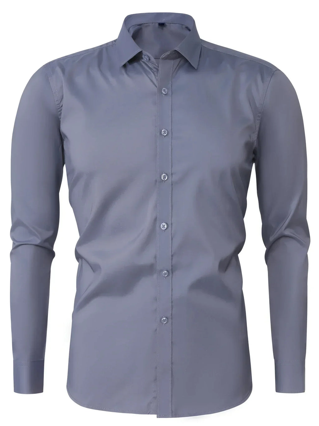 Camisa Elegante de Manga Larga con Botones